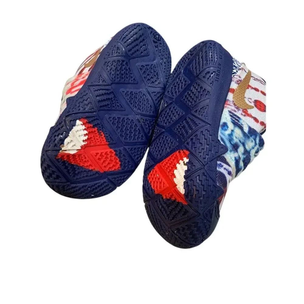 Nike Kybrid S2 Tie Dye USA, 6C  Easy On Sneakers USA Patriotic July 4 w/ box EUC